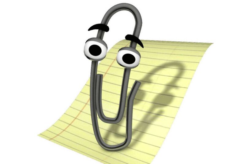 Microsofts Karl Klammer ("Clippy") hat mit all dem nichts zu tun