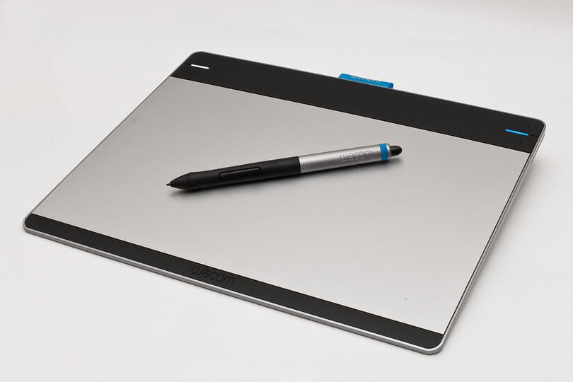 Ein Wacom-Intuos-Tablet (Foto: via Wikimedia, siehe Bildnachweise unten)