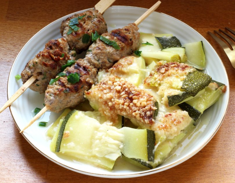 kofte-courgettes-bechamel