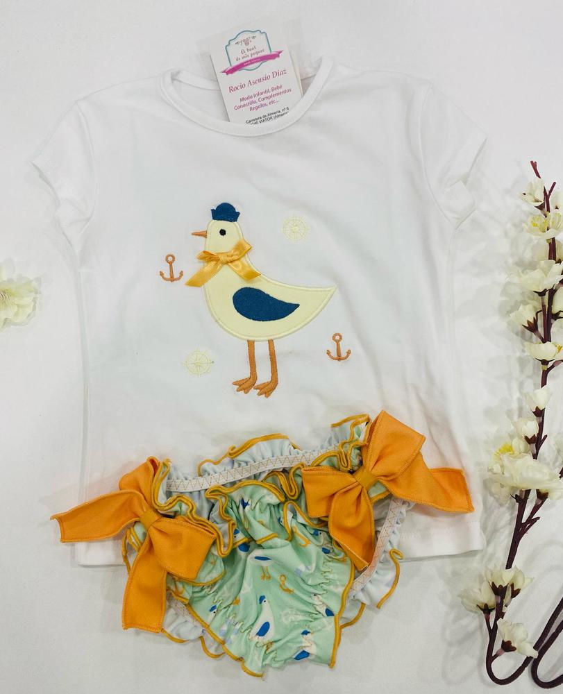 conjunto baño niña Gaviota
