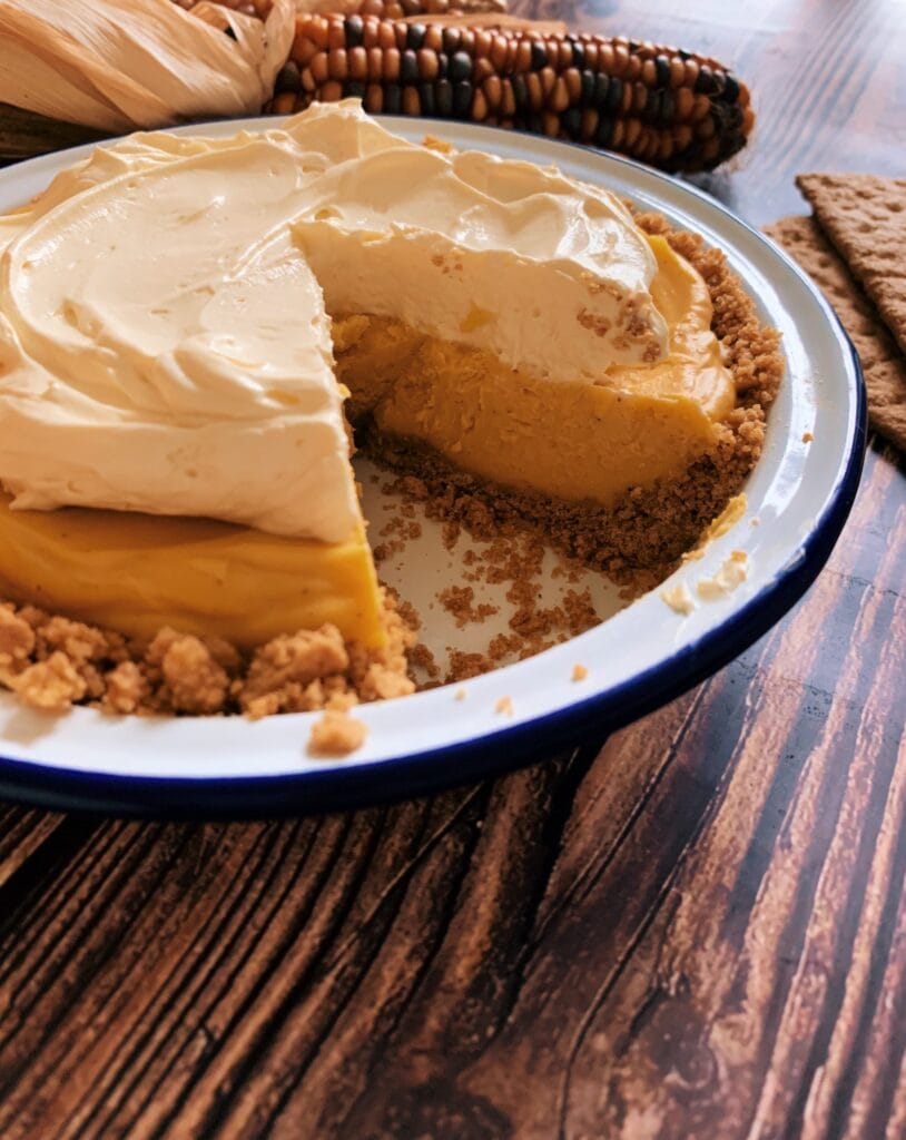 Pumpkin Ganache Pie Recipe - Easy No Bake Fall Dessert 4 D24003F2 BEF7 4FA2 BCB7 33DB8D2A2248 89ADE841 C96A 4733 A02F 44C8DBCF7722 scaled