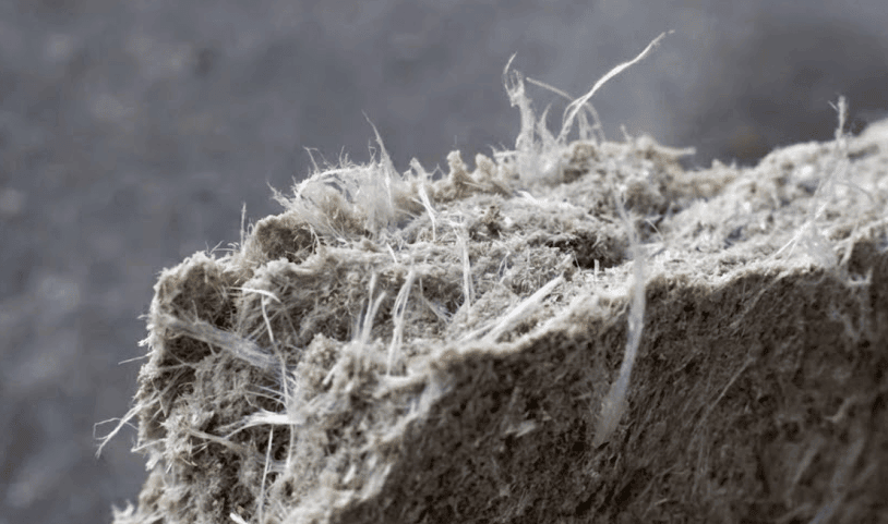 Macro view of dangerous fibers that require licensed Asbestos Removal Grantham.