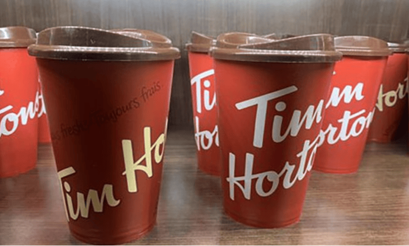 Tim Hortons stops refilling reusable cups due to COVID-19