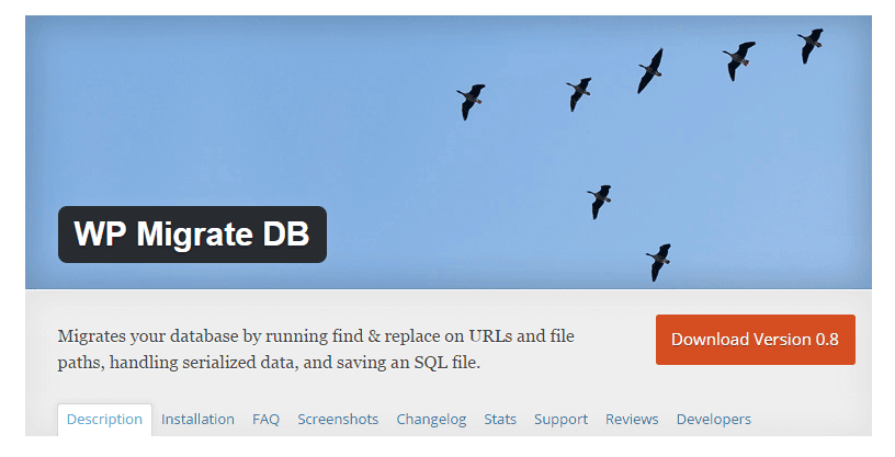 WP Migrate DB