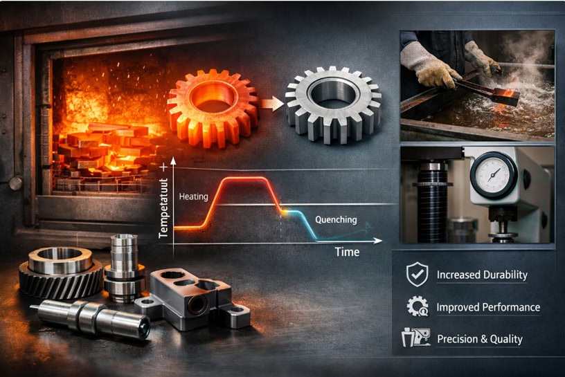 Heat Treatment Considerations for CNC Machined Metal Parts: Processes, Benefits, and Best Practices