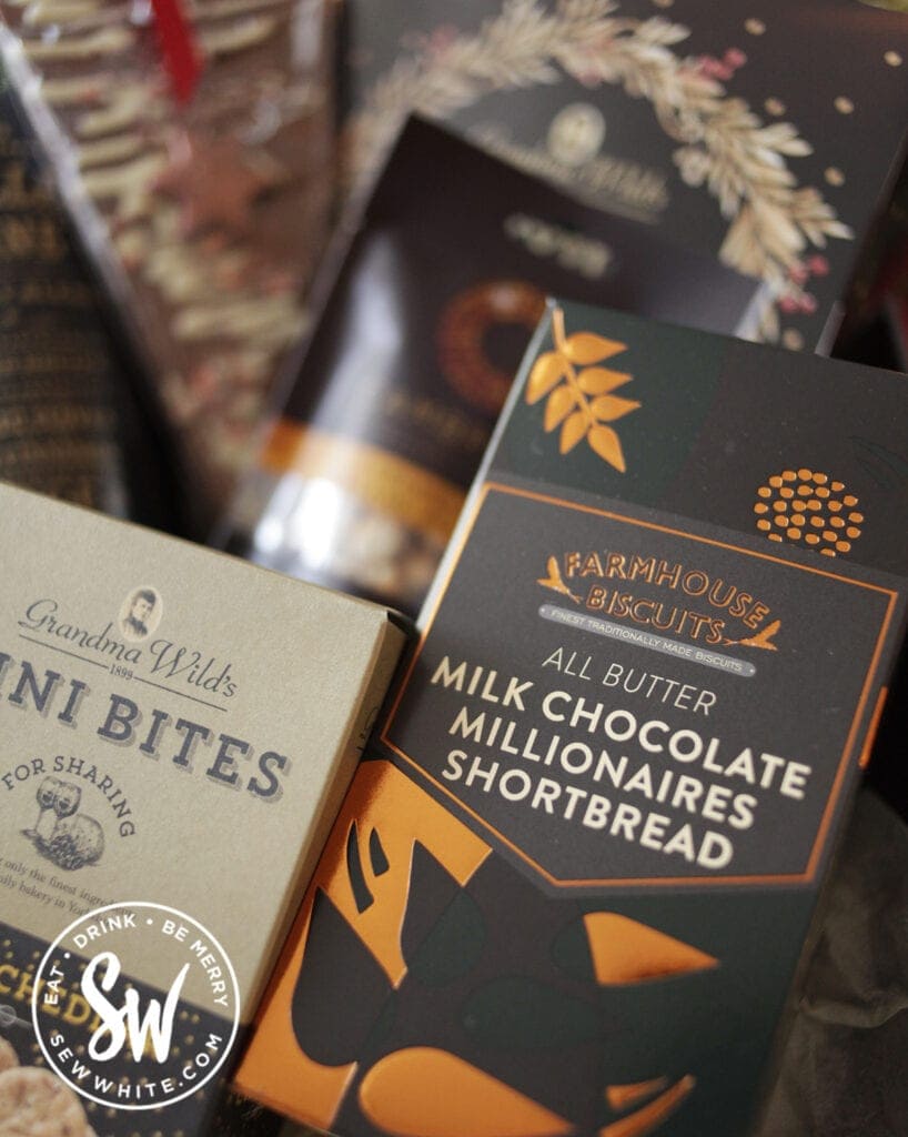 milk chocolate millionairds shortbread in the food for Christmas 2021 gift guide