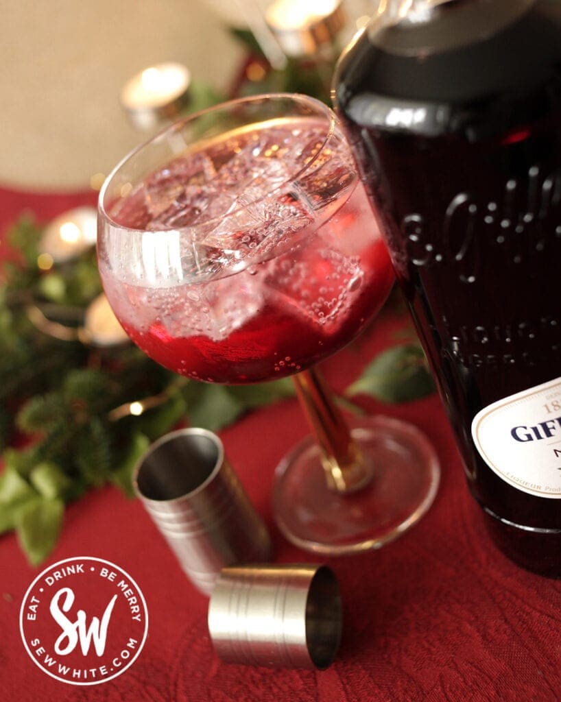 Blackberry Giffard cocktail ingredient in the drink gift guide 2021