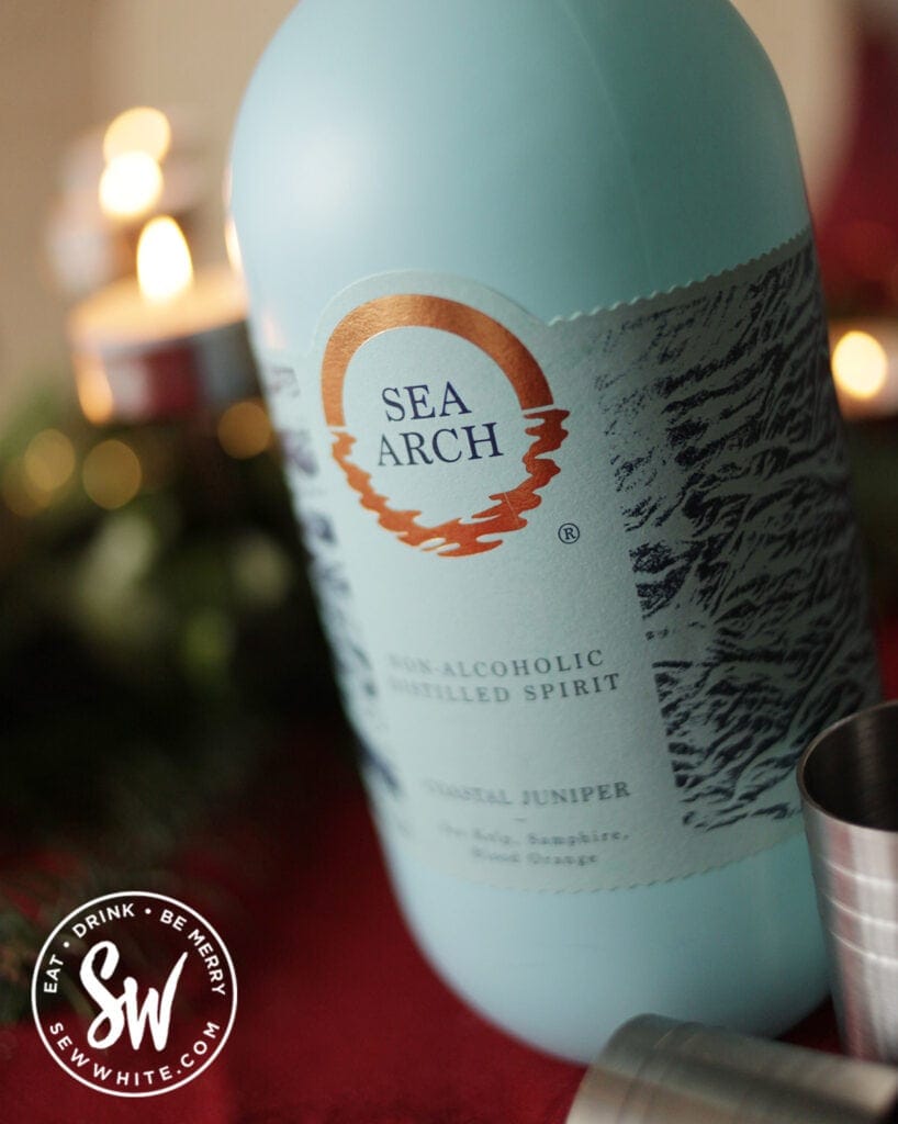 drink gift guide 2021 - close up of bottle of Sea Arch