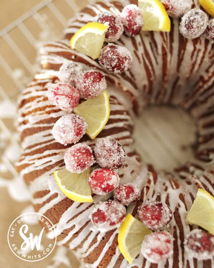 cranberry orange bundt cake