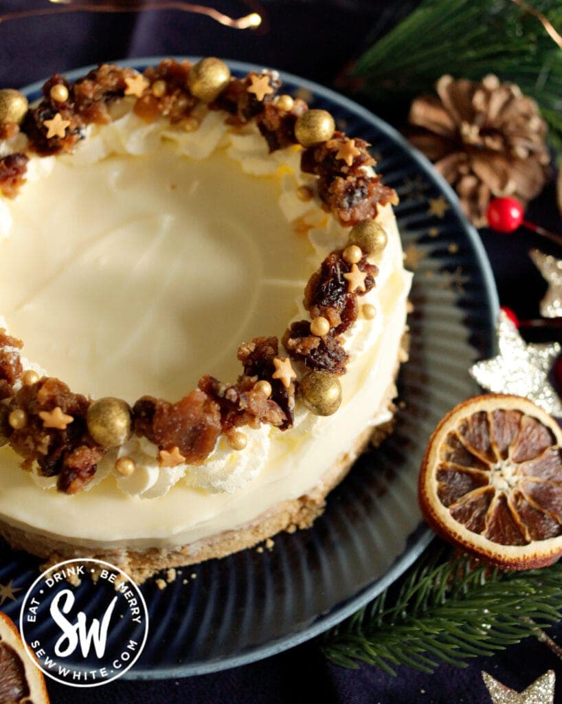 Christmas Pudding cheesecake