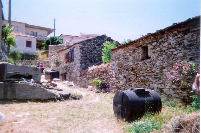 Evia Koskina land and derelict outbuildings