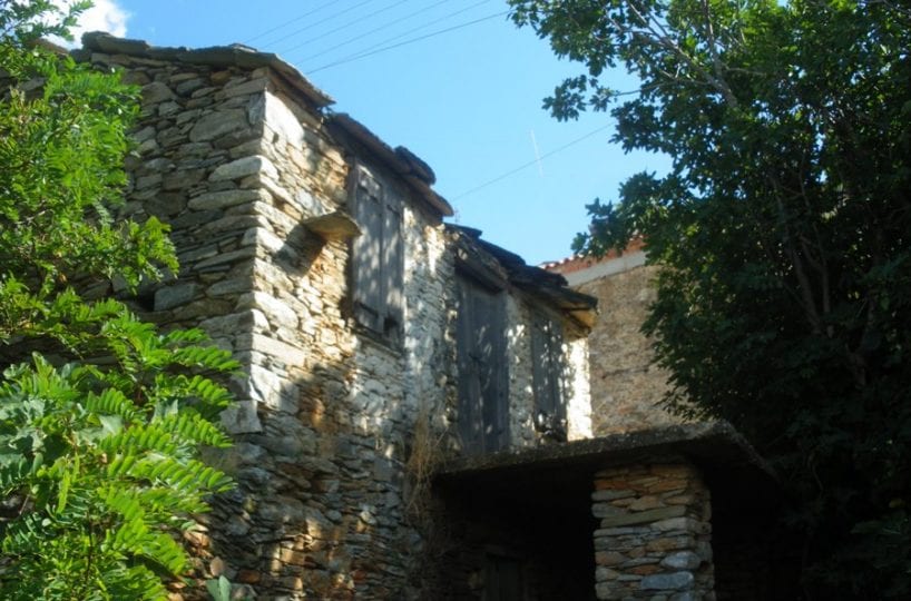 Evia Koskina land and derelict outbuildings