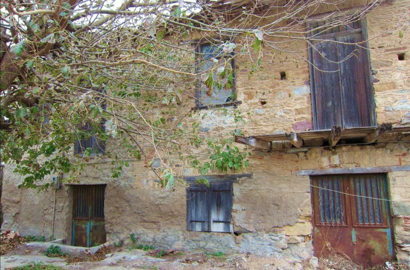 Evia old stone renovation house near beach