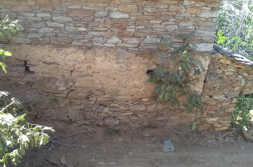 Evia Koskina land and derelict outbuildings