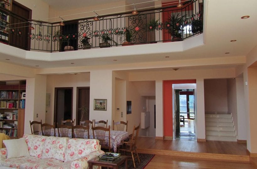 gulf of Corinth a beachfront villa
