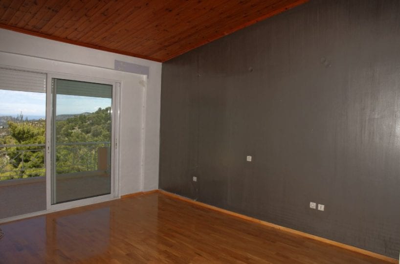 villa overlooking gulf of Corinth