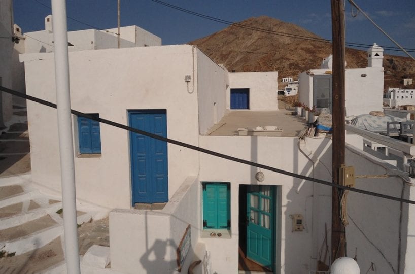 Cycladic island house