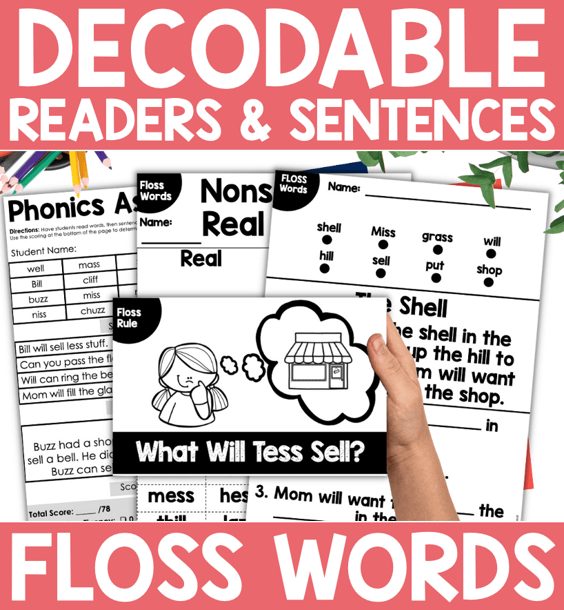 Decodable Floss Rule Pack - Science of Reading Aligned
