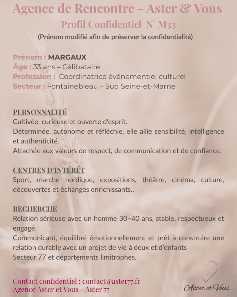 Profil de Margaux célibataire