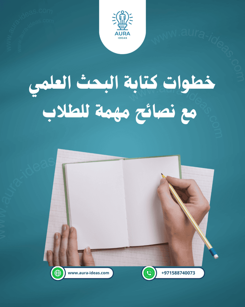 خطوات كتابة البحث العلمي – مع نصائح مهمة للطلاب
