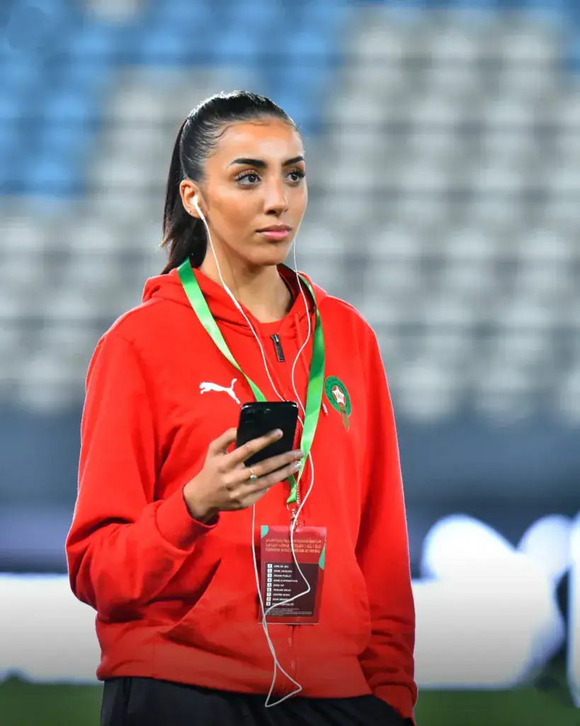 alt= Fatima El Ghazouani affiche les ambitions du Maroc pour la CAN après la victoire en amical sur le Burkina Faso. 