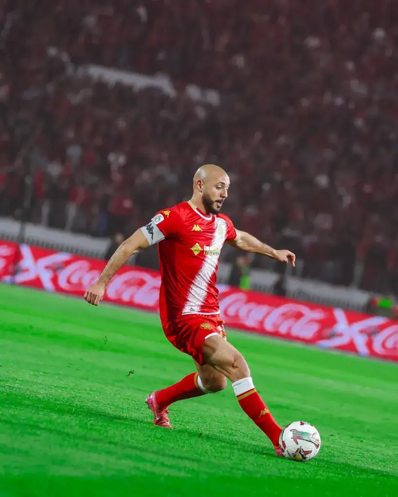 alt= Nordin Amrabet en action lors d'une précédente rencontre du WAC.