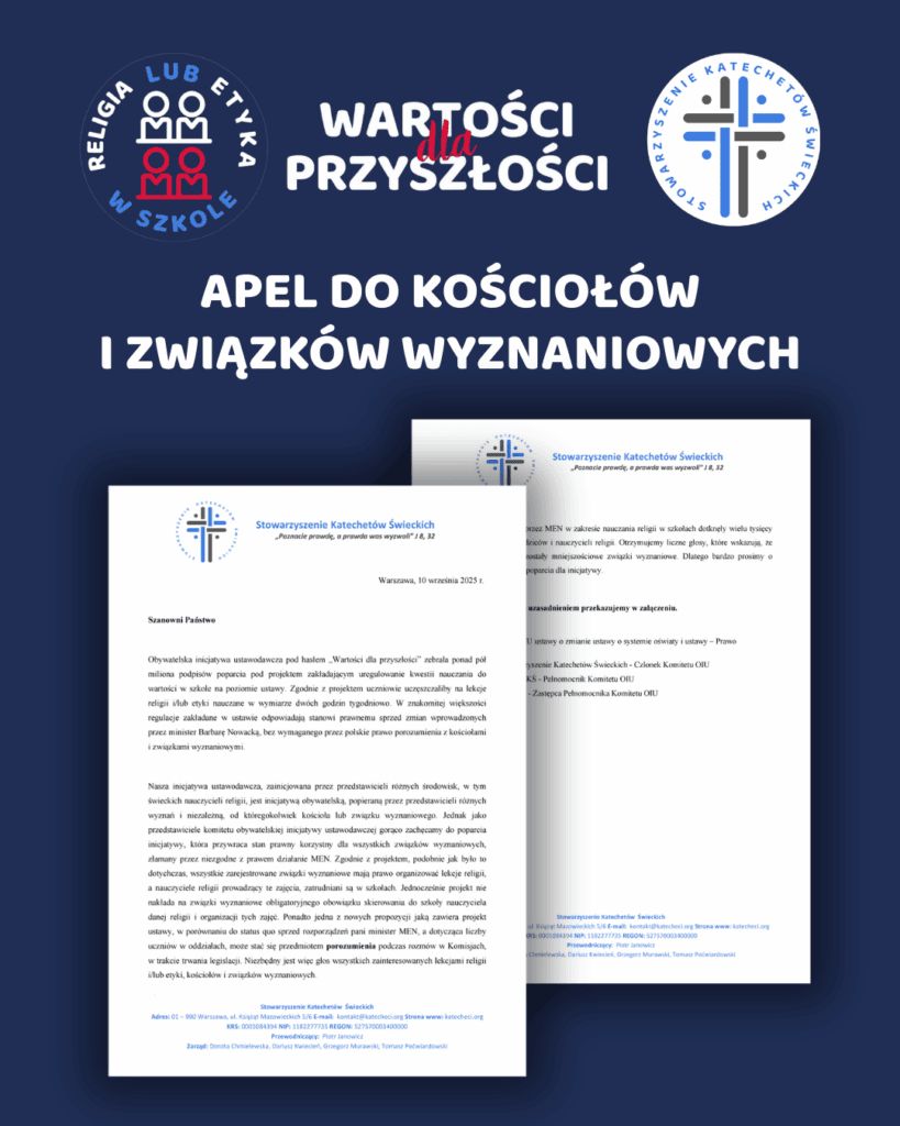 Apel KOIU do Kościołów i Związków Wyznaniowych - Stowarzyszenie ...