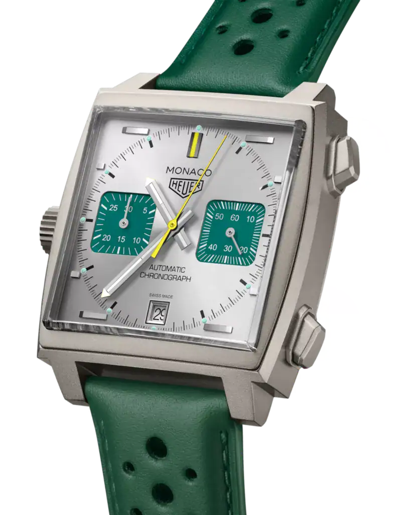 Chronographe de précision au cadran British Racing Green