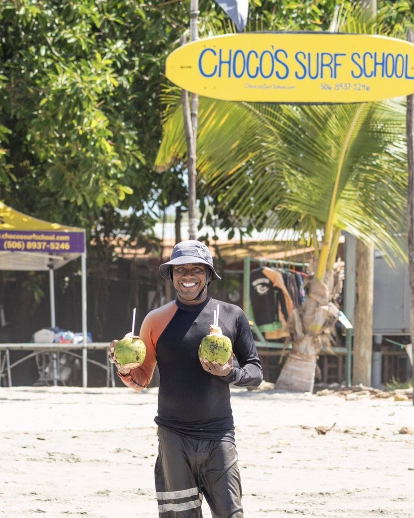 Best Things to Do in Samara Beach, Costa Rica 5 Choco enjoying a coconut water :)
