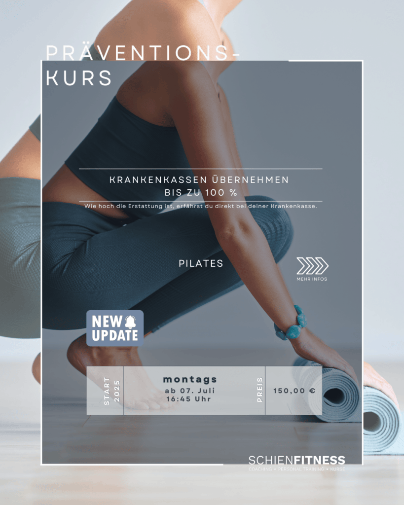 Präventionskurs Pilates ab 07.07.2025
