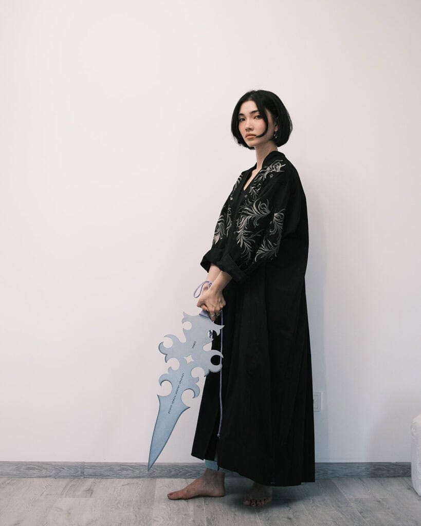 Aya Shalkar, the artist reclaiming Kazakh womanhood, in The Cold Magazine — artwork 7