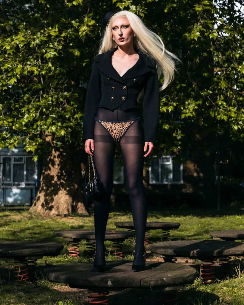 Mile End Jinx fashion editorial for The Cold Magazine — look 8