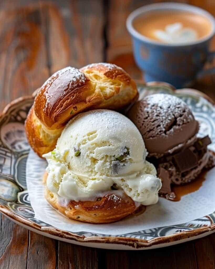 Brioche con Gelato Tarifi: Sicilya'nın Yazlara Armağanı