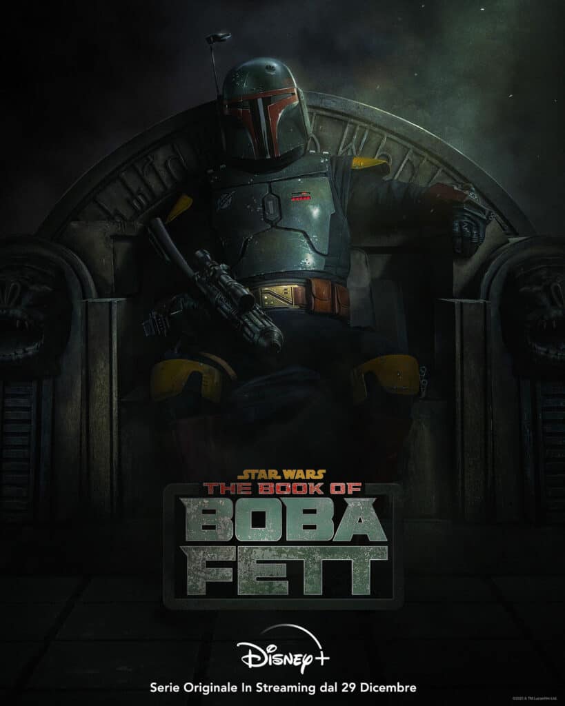 the book of boba fett poster ita