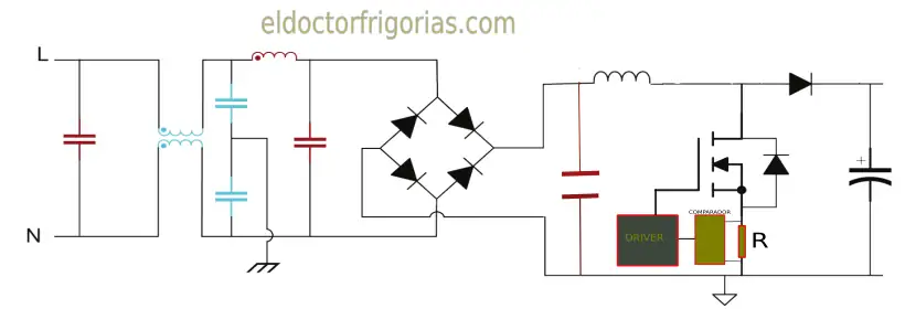 Corrección del factor de potencia