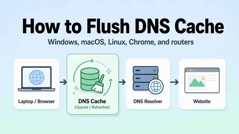 How to Flush DNS Cache on Windows, macOS, Linux, Chrome, and Routers