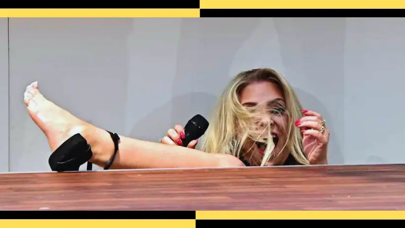 Marina Marx Sturz auf der Bühne