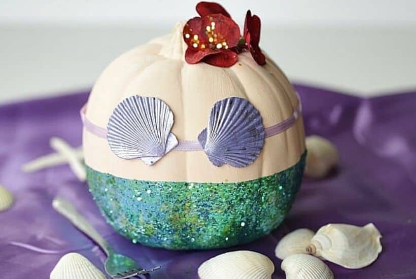 Disney The Little Mermaid Pumpkin