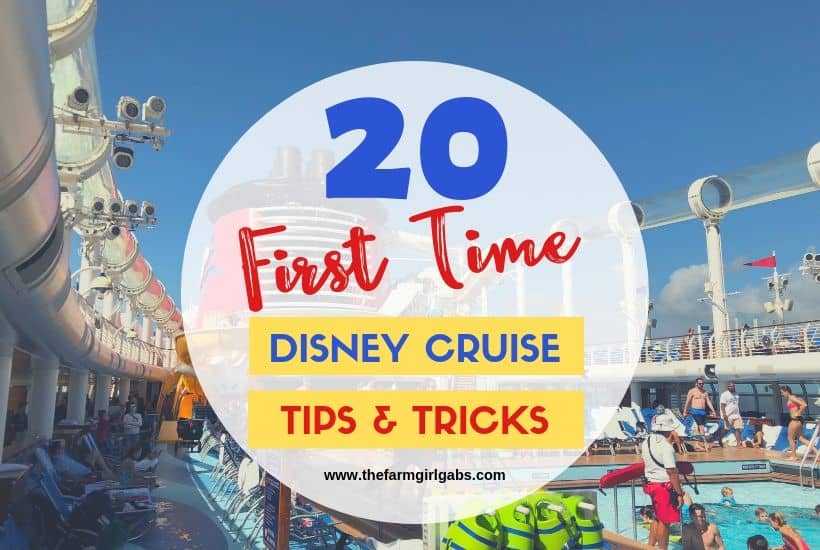 Ready to set sail on your first Disney cruise? Before you cast off, check out these 20 Tips For First Time Disney Cruising. #DisneyCruise #CruiseTips #DisneyPlanning #DisneyCruiseLine