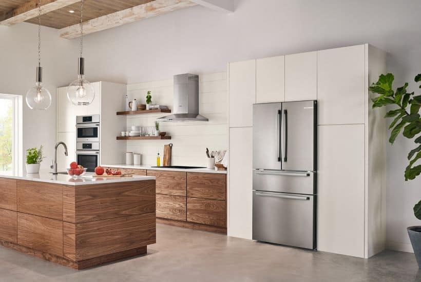 The kitchen is one of the most important spaces in the home. The all-new Bosch Counter-Depth Refrigerators offers stylish design and innovative technology. #ad #FollowTheFridge, #BoschHome