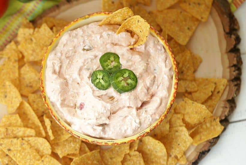 Three cheers for football food! This easy Salsa Dip recipe uses only two ingredients and takes 15 minutes to make…tops! Add this delicious cream cheese dip recipe to your homegating or tailgating menu. It’s the perfect game day recipe your family and friends will enjoy. This easy party dip is the real winner. (Ad) Find @PaceSalsa at @Walmart. #EntertainingWithPace #footballfood #gameday #tailgaterecipe #homegating #easypartyidea