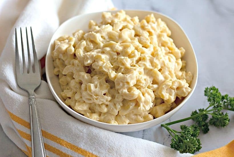 Imagine the creamiest Homemade Mac and Cheese out there, this is the recipe for you! It's also super cheesy and a crowd-pleaser.