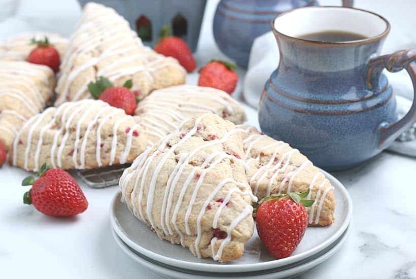 Strawberry Scones