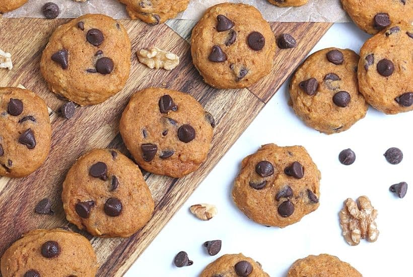 Pumpkin Chocolate Chip Cookies