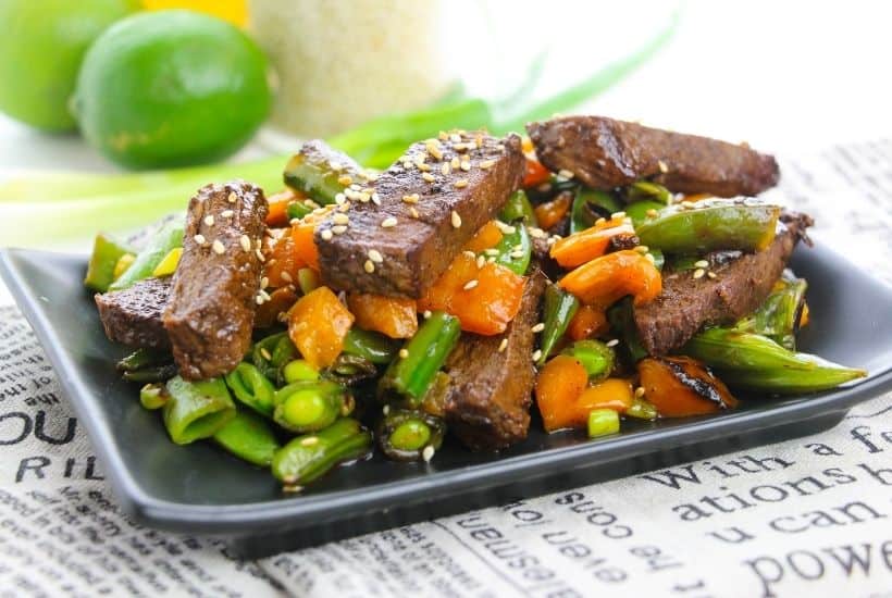 Sesame Beef Stir Fry