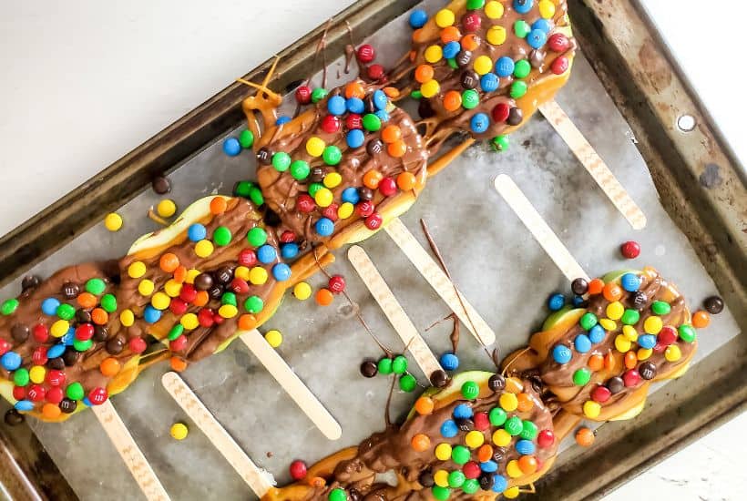 Make the perfect healthy, fall-themed treat with these tasty M&Ms Caramel Apple Slices. They’re sweet, decadent, and full of great flavor.