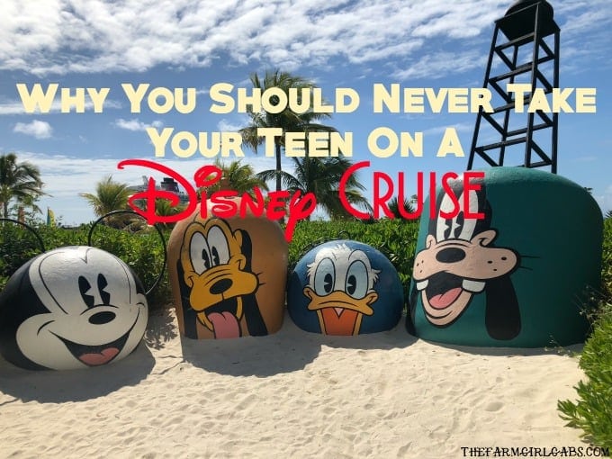 Why You Should Never Take Your Teenager On A Disney Cruise