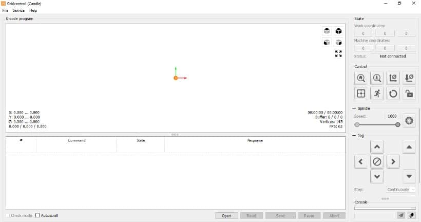 Grbl candle software