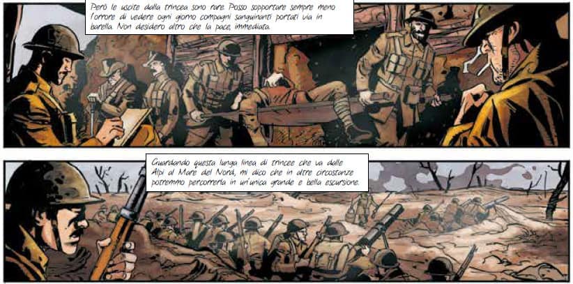 tolkien fumetto guerra