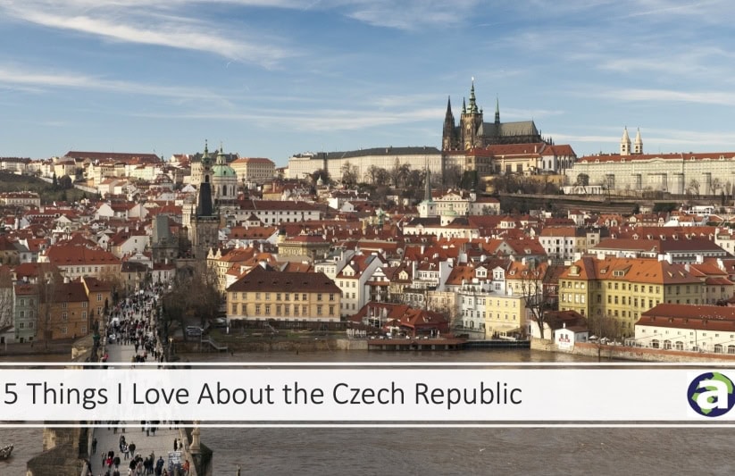 vista of Czech Republic city